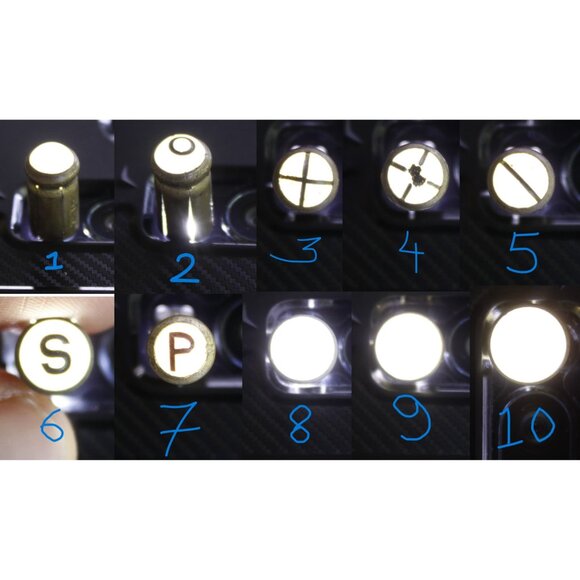 800+ pieces LOT of Antique switchboard globes 1908-1925, Milk Glass and Solid - Picture 3 of 6